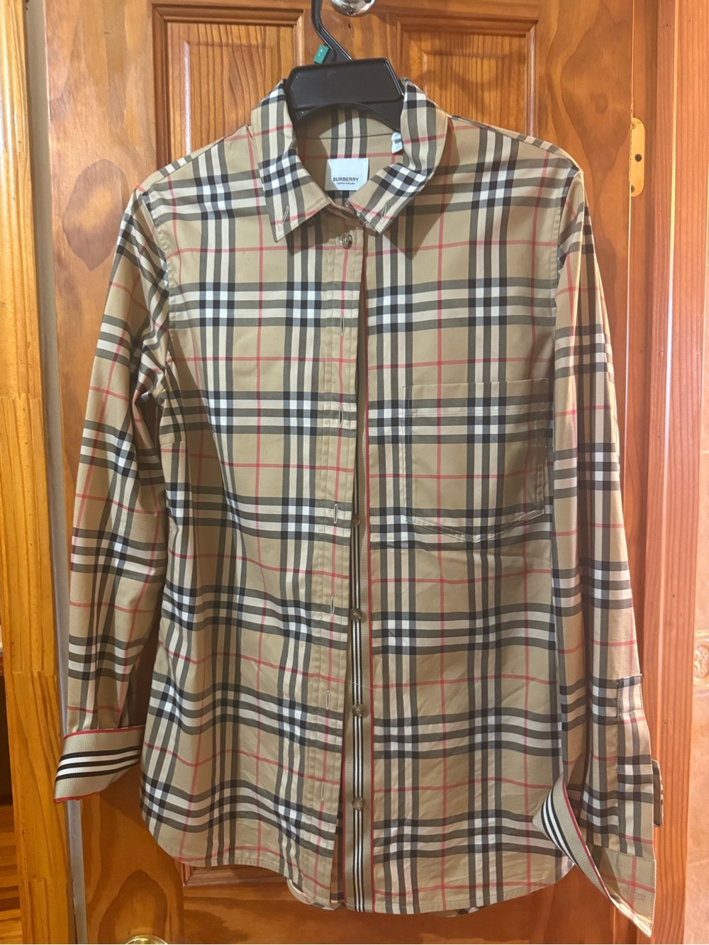 AUTHENTIC ❗️WOMEN BURBERRY CHECK SHIRT